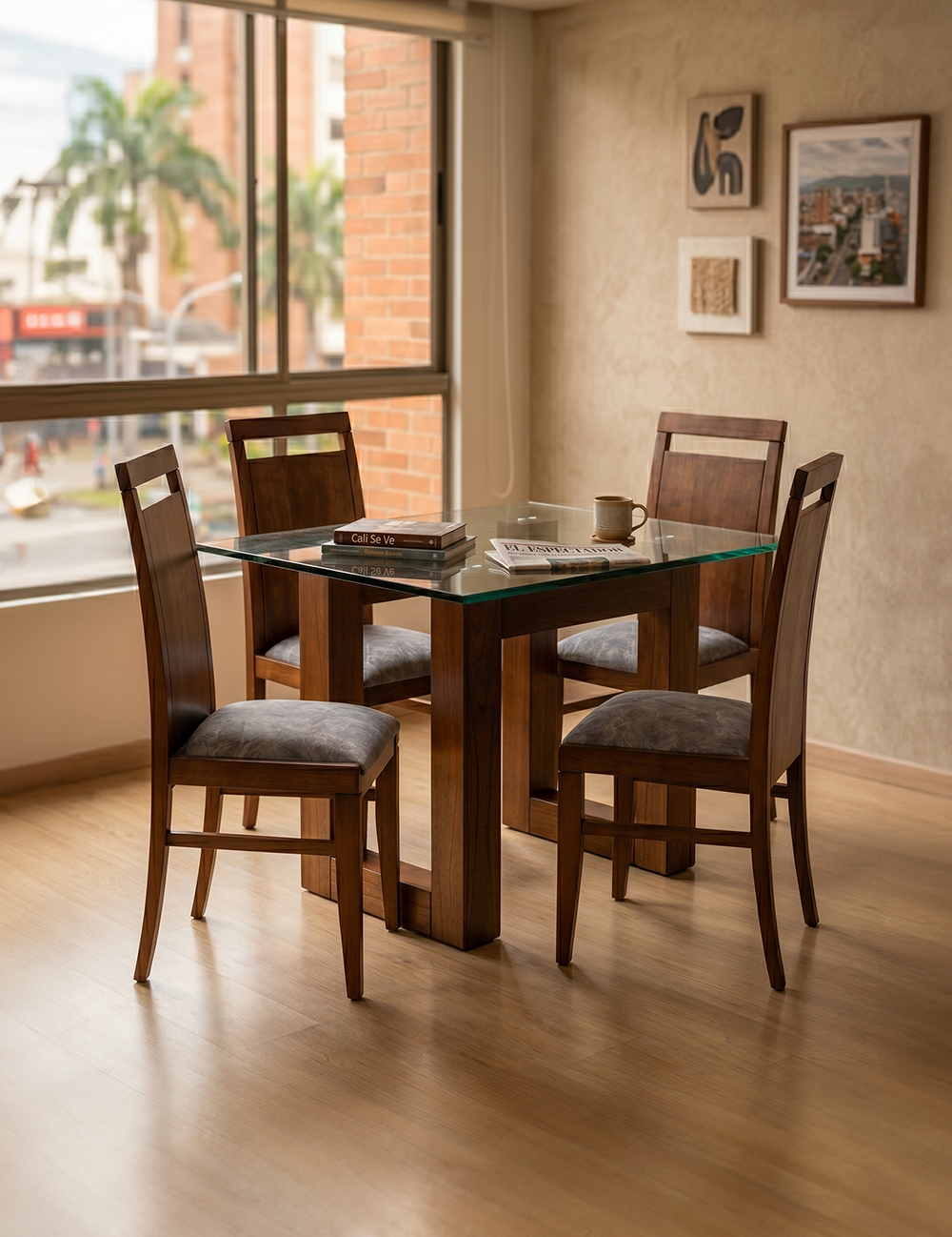 Comedor Brooklyn con Cristal - Image 3